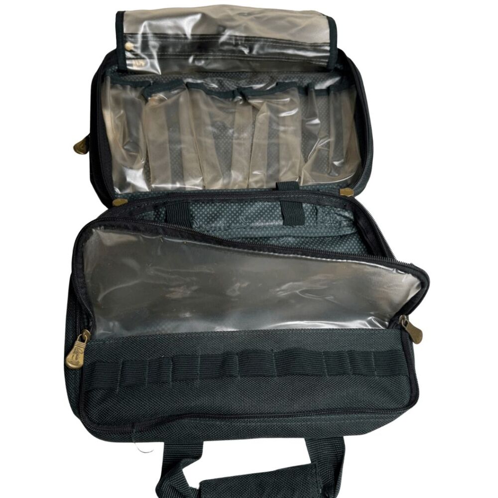 Ricardo Beverly Hills San Marino Men's‎ Toiletry Travel Organizer Bag Black - Picture 7 of 11